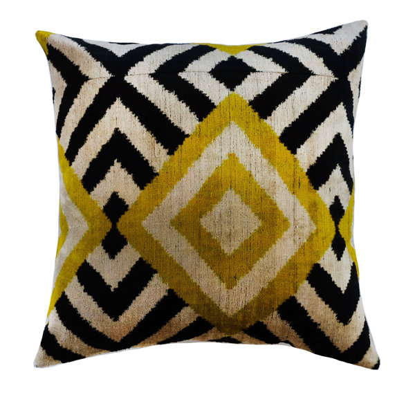 LOOMY Eve Organic Silk Square Pillow Cover & Insert Perigold